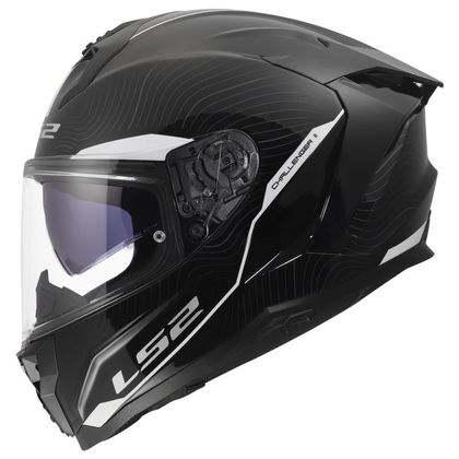 Cască integrală LS2 FF817 CHALLENGER II ESSENTIAL - Negru / Alb