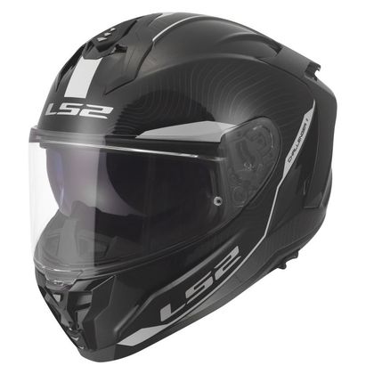 Cască integrală LS2 FF817 CHALLENGER II ESSENTIAL - Negru / Alb Ref: LS1447 