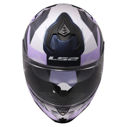 Casque intégral LS2 FF817 CHALLENGER II- FLAMAN - Noir / Rose