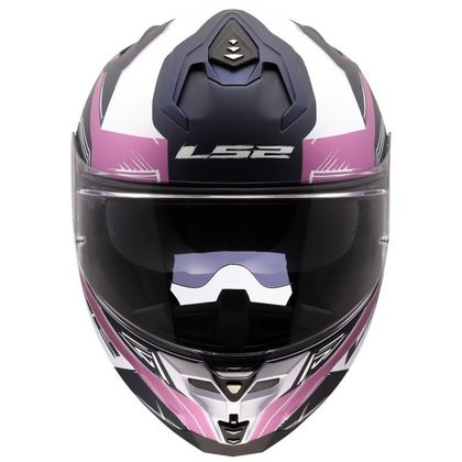 Casque intégral LS2 FF817 CHALLENGER II- FLAMAN - Noir / Rose
