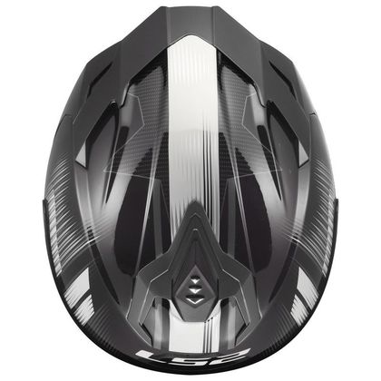 Casque intégral LS2 FF817 CHALLENGER II- NITRO - Noir / Gris