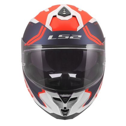 Casque intégral LS2 FF817 CHALLENGER II- TITAN - Blanc / Bleu