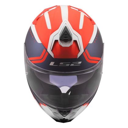 Casque intégral LS2 FF817 CHALLENGER II- TITAN - Blanc / Bleu