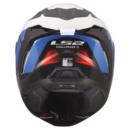 Casque intégral LS2 FF817 CHALLENGER II- VIPER - Blanc / Bleu