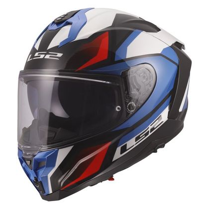 Casque intégral LS2 FF817 CHALLENGER II- VIPER - Blanc / Bleu Ref : LS1262 