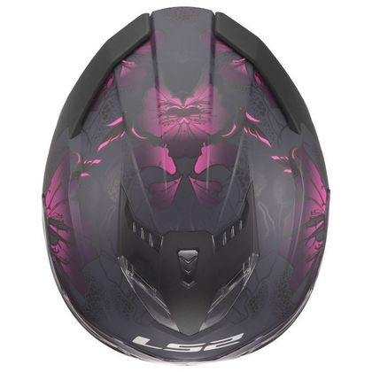 LS2 FF818 - STORM III - BARST Integraalhelm - Zwart / Roze