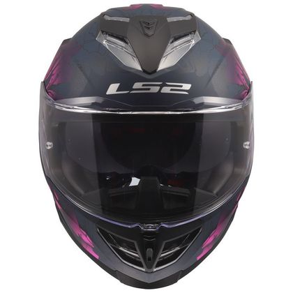 LS2 FF818 - STORM III - BARST Integraalhelm - Zwart / Roze