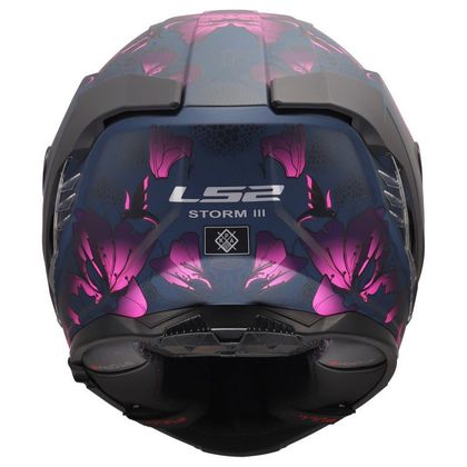 LS2 FF818 - STORM III - BARST Integraalhelm - Zwart / Roze