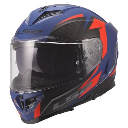 LS2 FF818 - STORM III - DYNAMO Integraalhelm - Blauw / Rood Ref: LS1267 
