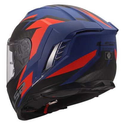 LS2 FF818 - STORM III - DYNAMO Integraalhelm - Blauw / Rood