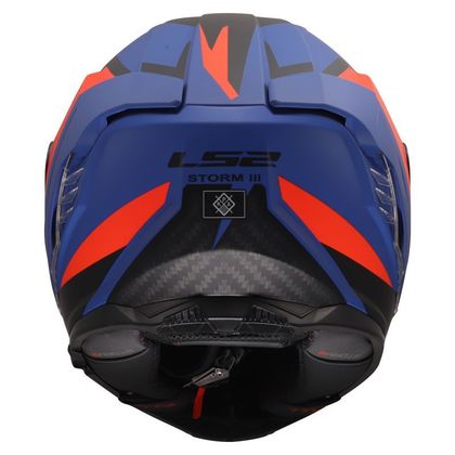 LS2 FF818 - STORM III - DYNAMO Integraalhelm - Blauw / Rood