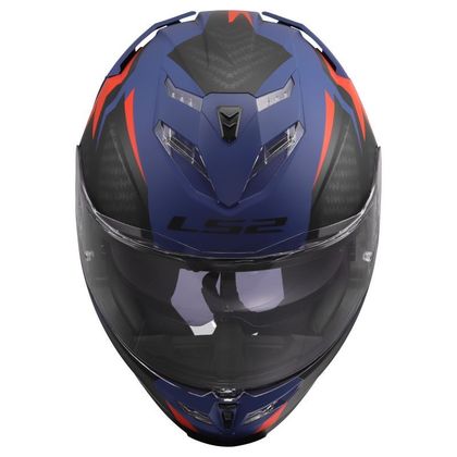 LS2 FF818 - STORM III - DYNAMO Integraalhelm - Blauw / Rood