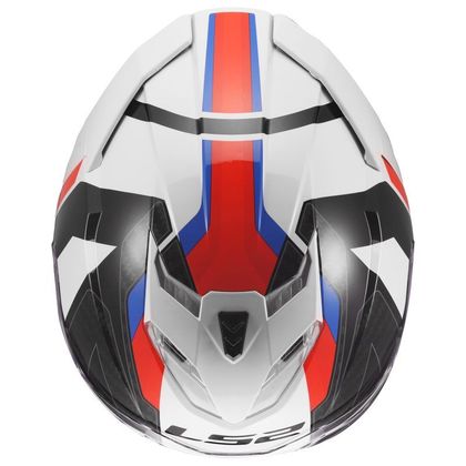 LS2 FF818 - STORM III - SPORTIEF Integraalhelm - Wit / Blauw