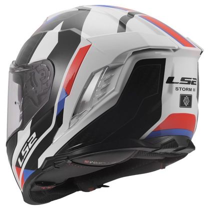 LS2 FF818 - STORM III - SPORTIEF Integraalhelm - Wit / Blauw
