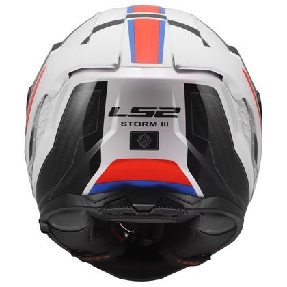 LS2 FF818 - STORM III - SPORTIEF Integraalhelm - Wit / Blauw