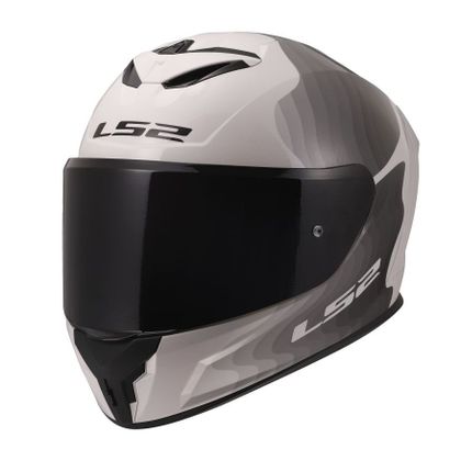 LS2 FF820 - RAPID III - STROOM Integraalhelm - Wit / Grijs Ref: LS1271 