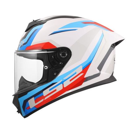 Casque intégral LS2 FF820 - RAPID III - HYPER - Blanc / Bleu