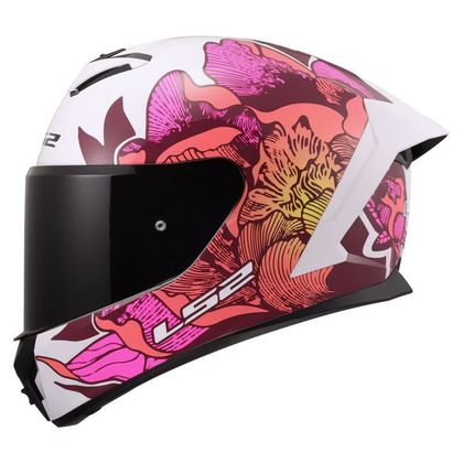 LS2 FF820 - RAPID III - KLAPROZEN II Integraalhelm - Wit / Roze