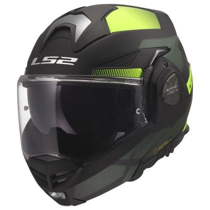 LS2 FF901 VOORDEEL X - NOVA Systeemhelm - Zwart / Geel Ref: LS1303 