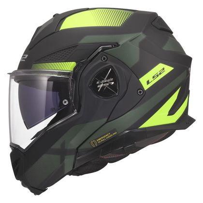 LS2 FF901 VOORDEEL X - NOVA Systeemhelm - Zwart / Geel