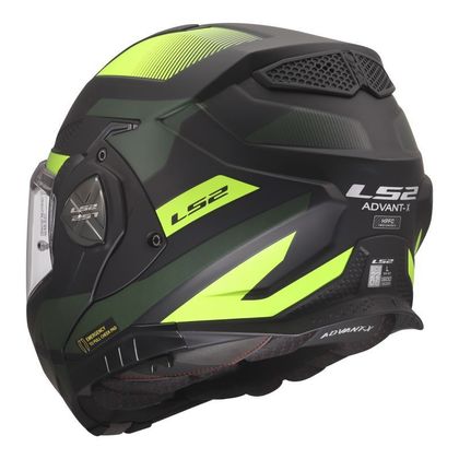 LS2 FF901 VOORDEEL X - NOVA Systeemhelm - Zwart / Geel