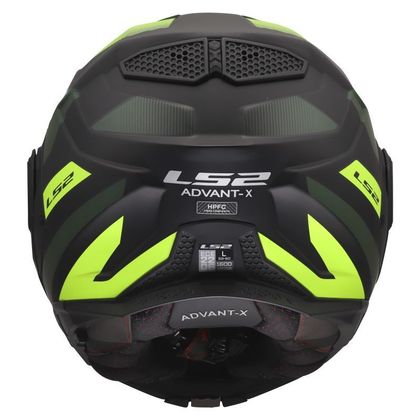 LS2 FF901 VOORDEEL X - NOVA Systeemhelm - Zwart / Geel