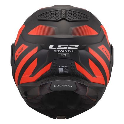 Kask szczękowy LS2 FF901 ADVANT X - NOVA - Czarny / Czerwony