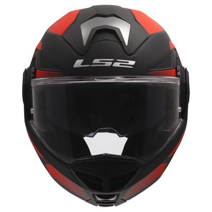 Kask szczękowy LS2 FF901 ADVANT X - NOVA - Czarny / Czerwony