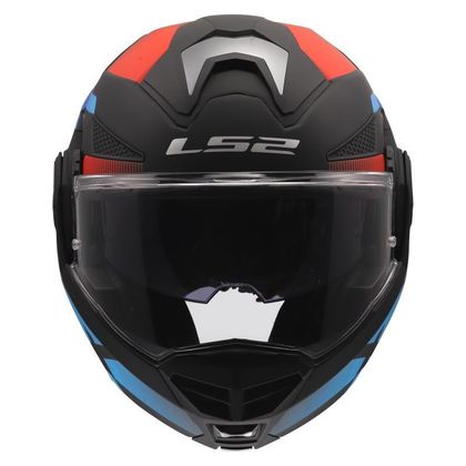 LS2 FF901 ADVANT X - NOVA Modulair helm - Zwart / Rood