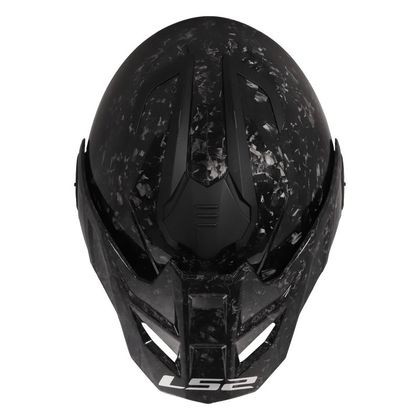 Casque modulable LS2 FF909 RANGER FORGED GLOSSY CARBON - Carbone