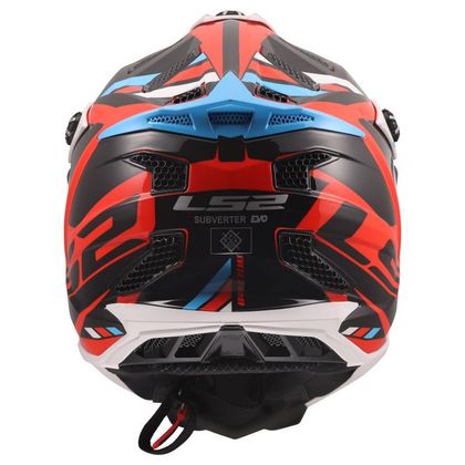 LS2 MX700 - SUBVERTER EVO II- STOMP 2026 Cross-Helm - Weiß / Rot