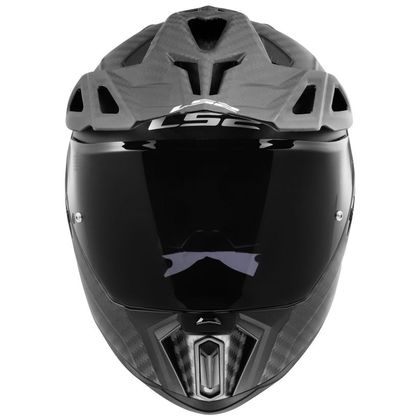 Cască integrală LS2 MX707 EXPLORER EVO GLOSSY - Carbune