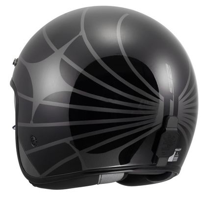 LS2 OF601 BOB II - COSMIC Jet-Helm - Schwarz / Grau