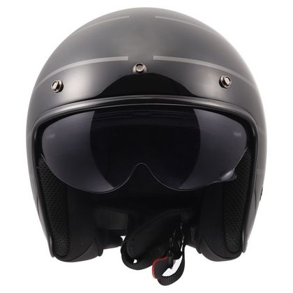 LS2 OF601 BOB II - COSMIC Jet-Helm - Schwarz / Grau