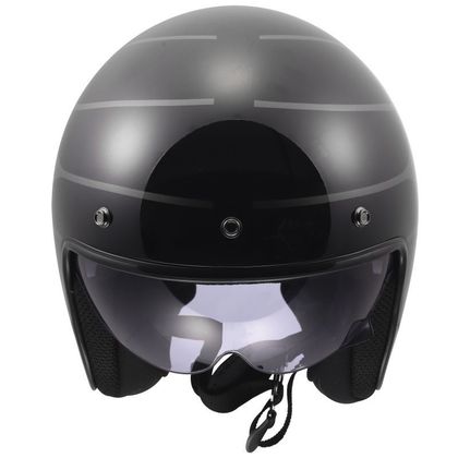 LS2 OF601 BOB II - COSMIC Jet-Helm - Schwarz / Grau