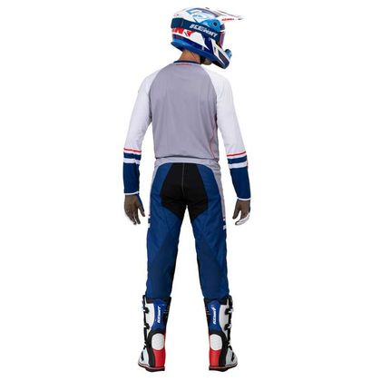 Pantalón de motocross Kenny PERFORMANCE - OUTSIDERS - GREY BLUE 2022 - Gris / Azul