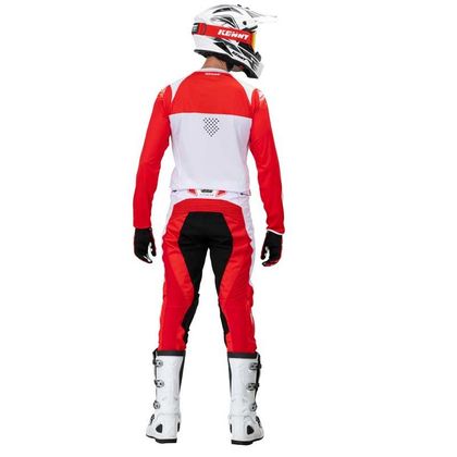 Pantalon cross Kenny TITANIUM - RED WHITE 2021