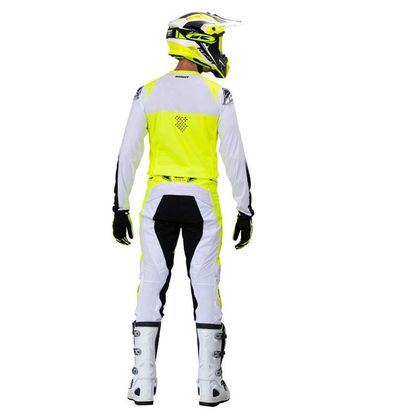 Pantalón de motocross Kenny TITANIUM - NEON YELLOW WHITE 2021