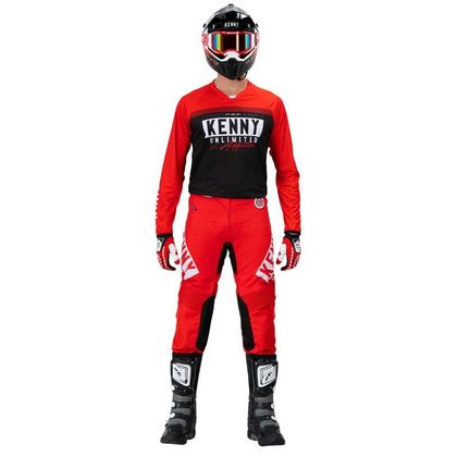 Pantalón de motocross Kenny PERFORMANCE - RED 2021