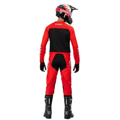 Camiseta de motocross Kenny PERFORMANCE - SOLID - RED 2021