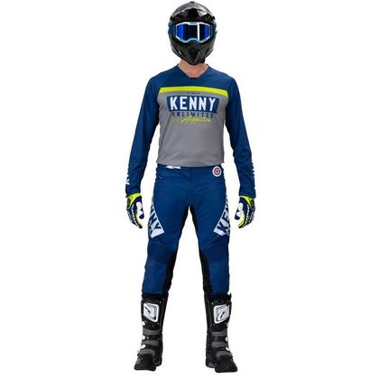 Camiseta de motocross Kenny PERFORMANCE - SOLID - NAVY 2021