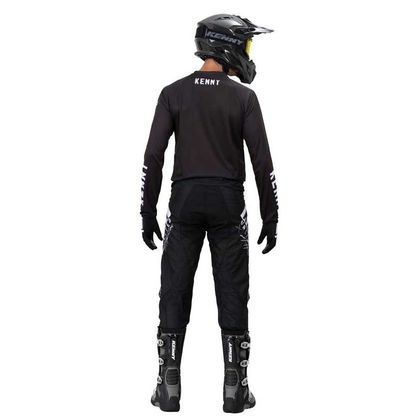 Camiseta de motocross Kenny PERFORMANCE - RACE - BLACK 2021