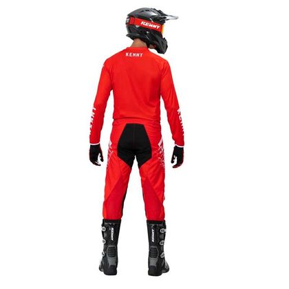 Camiseta de motocross Kenny PERFORMANCE - RACE - RED 2021