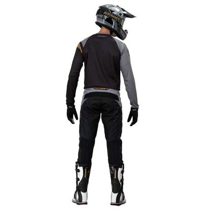 Pantalón de motocross Kenny TRACK - FOCUS - BLACK GREY GOLD 2021