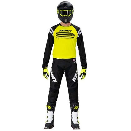 Maillot cross Kenny TRACK - RAW - NEON YELLOW 2021