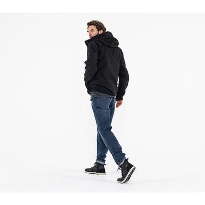 John Doe RIP STOP Motorrad-Sweatshirt - Schwarz