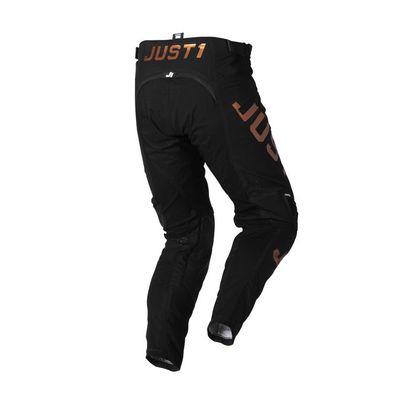 Pantalón de motocross JUST1 J-FLEX ANNIVERSARY - BLACK/BRONZE 2021