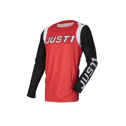 Camiseta de motocross JUST1 J-FLEX - ADRENALINE - RED/WHITE/BLACK 2021 Ref : JS0244 