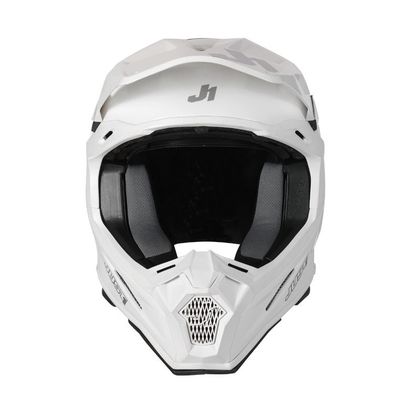 Casco de motocross JUST1 J22 SOLID GLOSS WHITE 2022