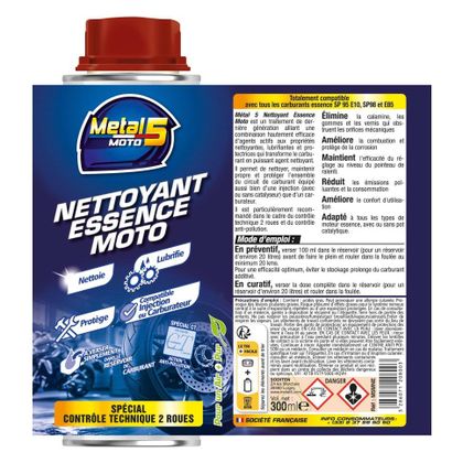 Nettoyant essence Metal 5 300 ml Universel